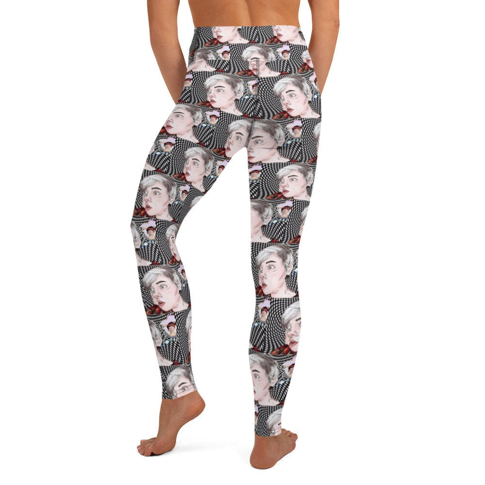 Art Leggings, Ash design Leggings, Colorful Leggings, High Waisted Leggings, Graphic Design Leggings, Fall Leggings, Winter Leggings,