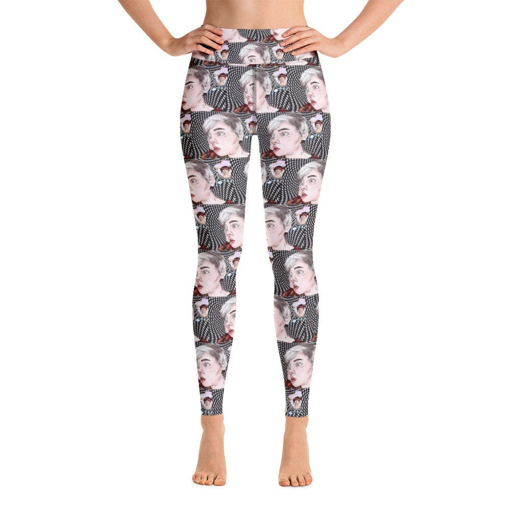 Art Leggings, Ash design Leggings, Colorful Leggings, High Waisted Leggings, Graphic Design Leggings, Fall Leggings, Winter Leggings, yoga