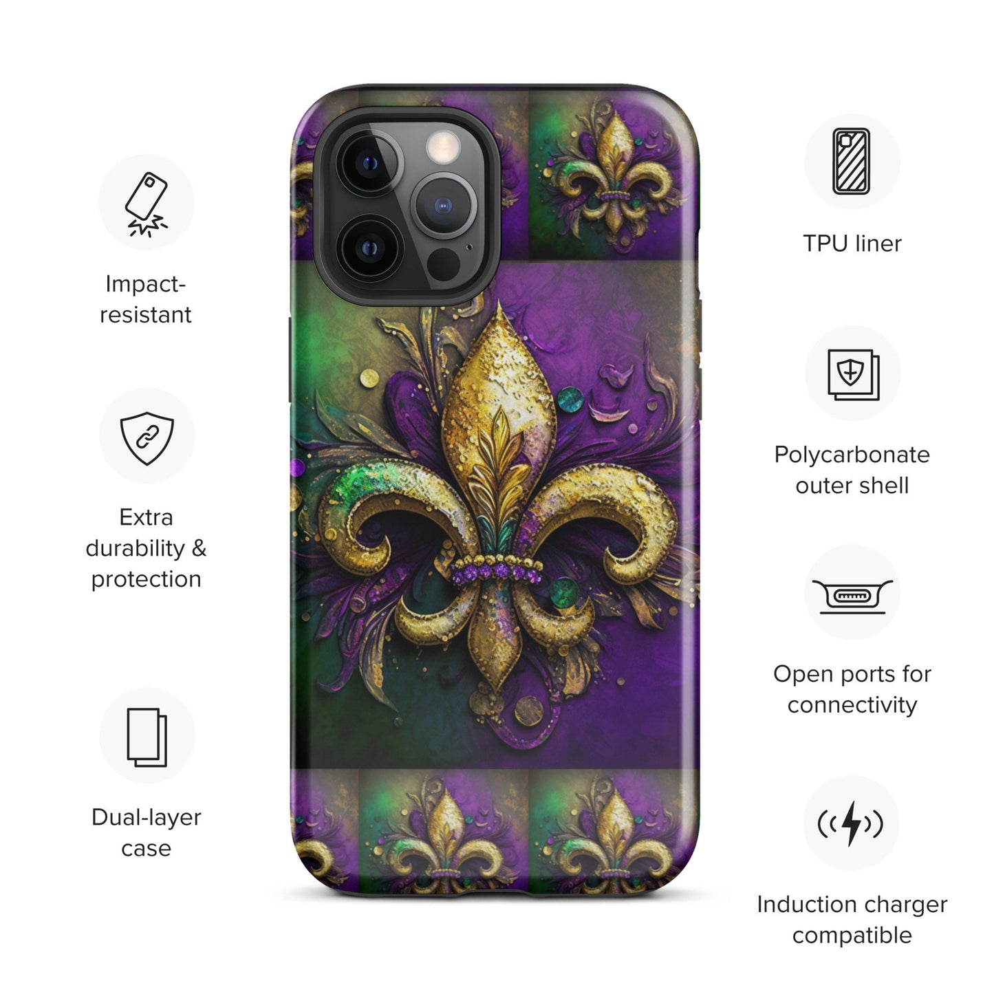 Mardi Gras Tough Case for iPhone®