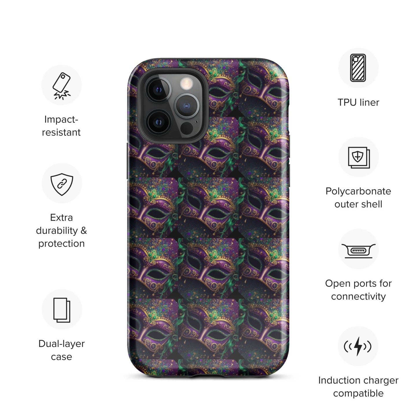 Mardi Gras Tough Case for iPhone®