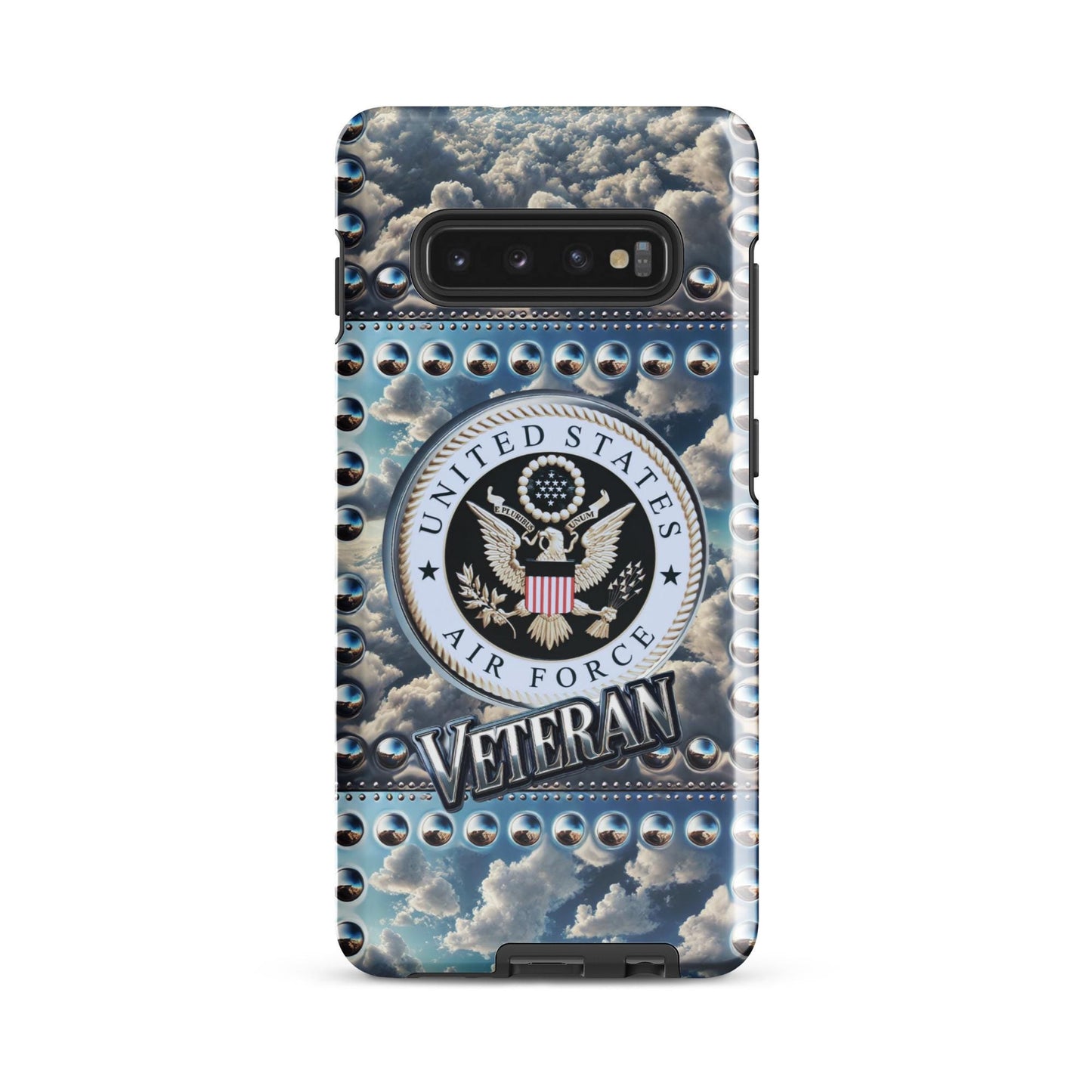 Tough case for Samsung®,Airforce Veteran iphone case, Retired veteran phone case, anutcase, Tough Case for iPhone®, military phone case,
