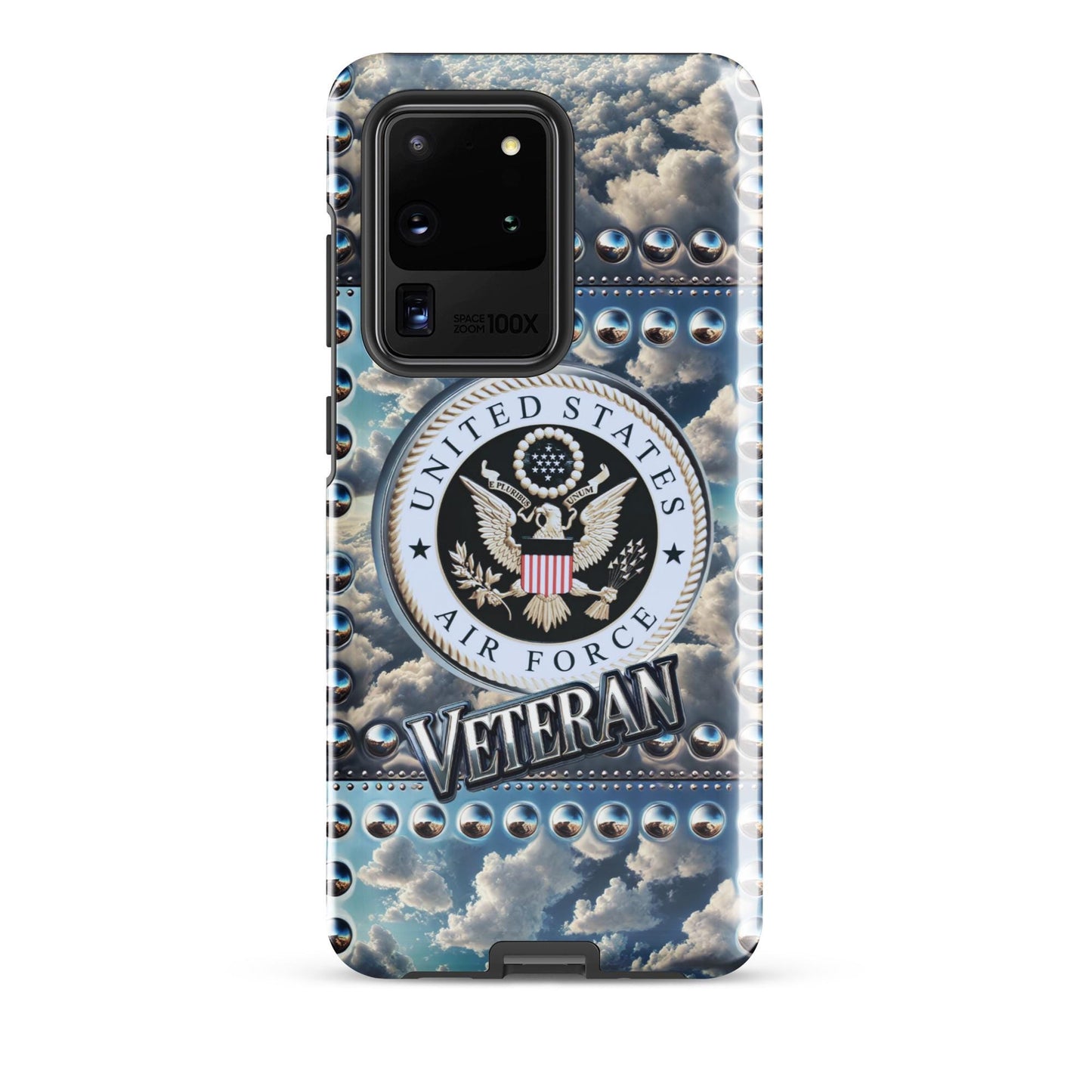 Tough case for Samsung®,Airforce Veteran iphone case, Retired veteran phone case, anutcase, Tough Case for iPhone®, military phone case,