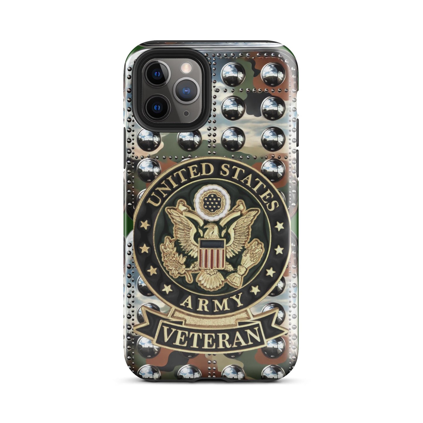 Tough Case for iPhone®,Army Veteran phone case, Military phone case, Samsung Army phone case, anutcase, Tough case for Samsung®