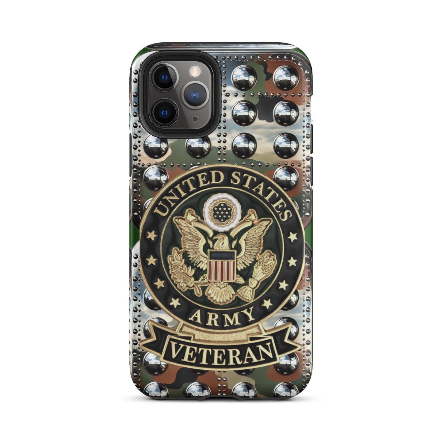 Tough Case for iPhone®,Army Veteran phone case, Military phone case, Samsung Army phone case, anutcase, Tough case for Samsung®