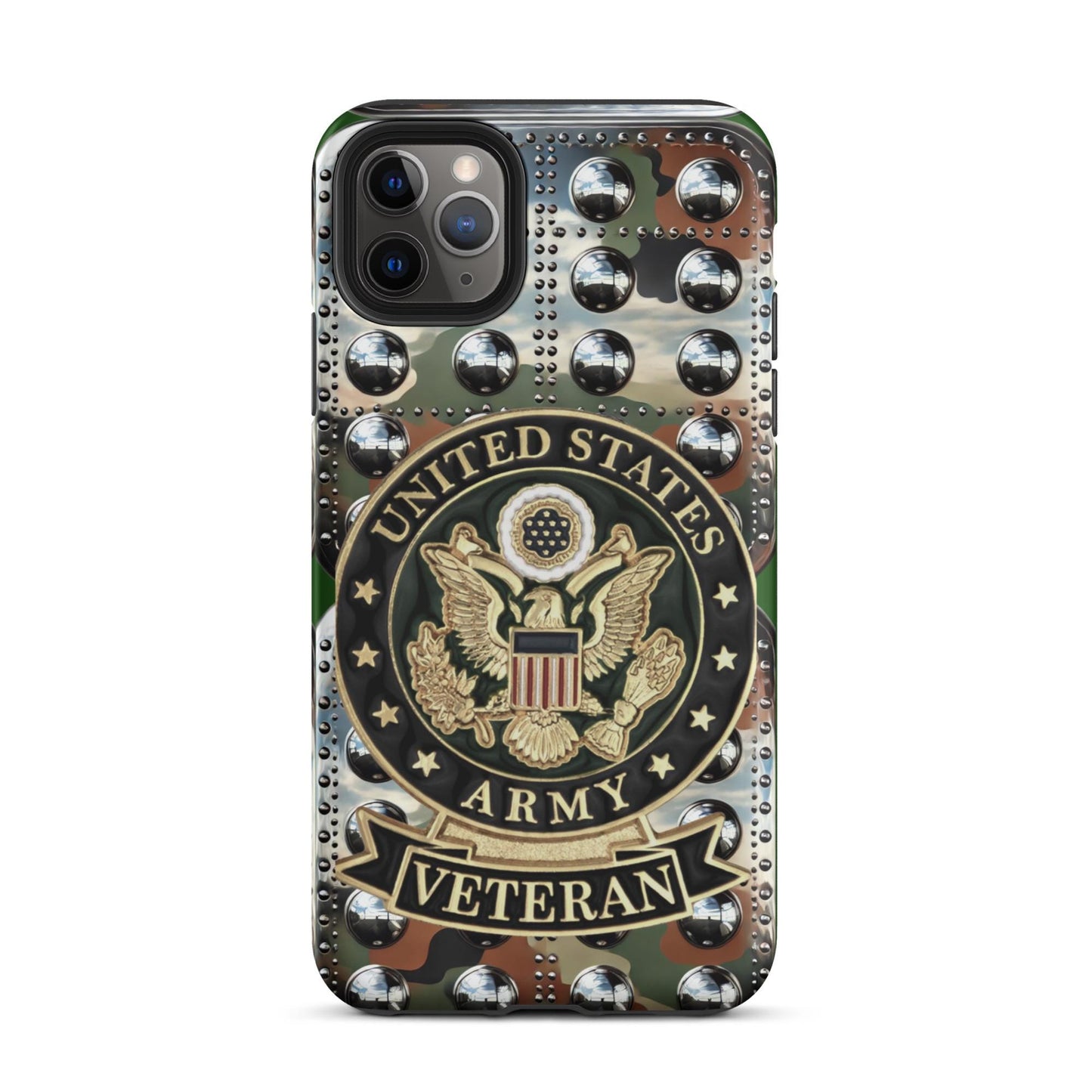 Tough Case for iPhone®,Army Veteran phone case, Military phone case, Samsung Army phone case, anutcase, Tough case for Samsung®