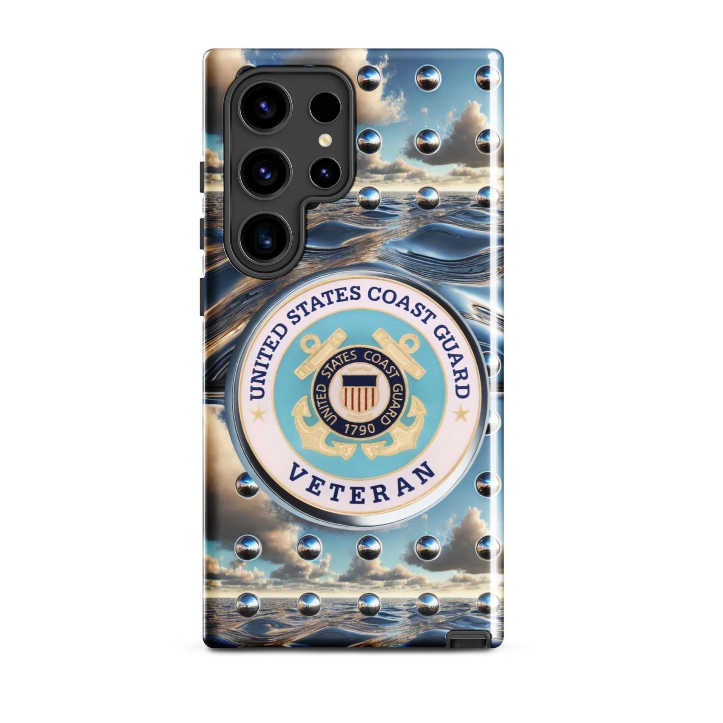 Tough case for Samsung®,United States Coast Guard Veteran Samsung phone case, anutcase, iphone15, Tough case for Samsung®