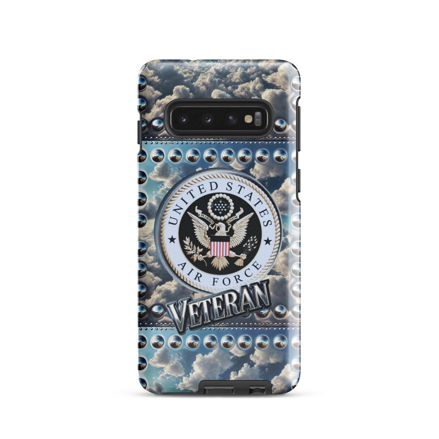 Tough case for Samsung®,Airforce Veteran iphone case, Retired veteran phone case, anutcase, Tough Case for iPhone®, military phone case,
