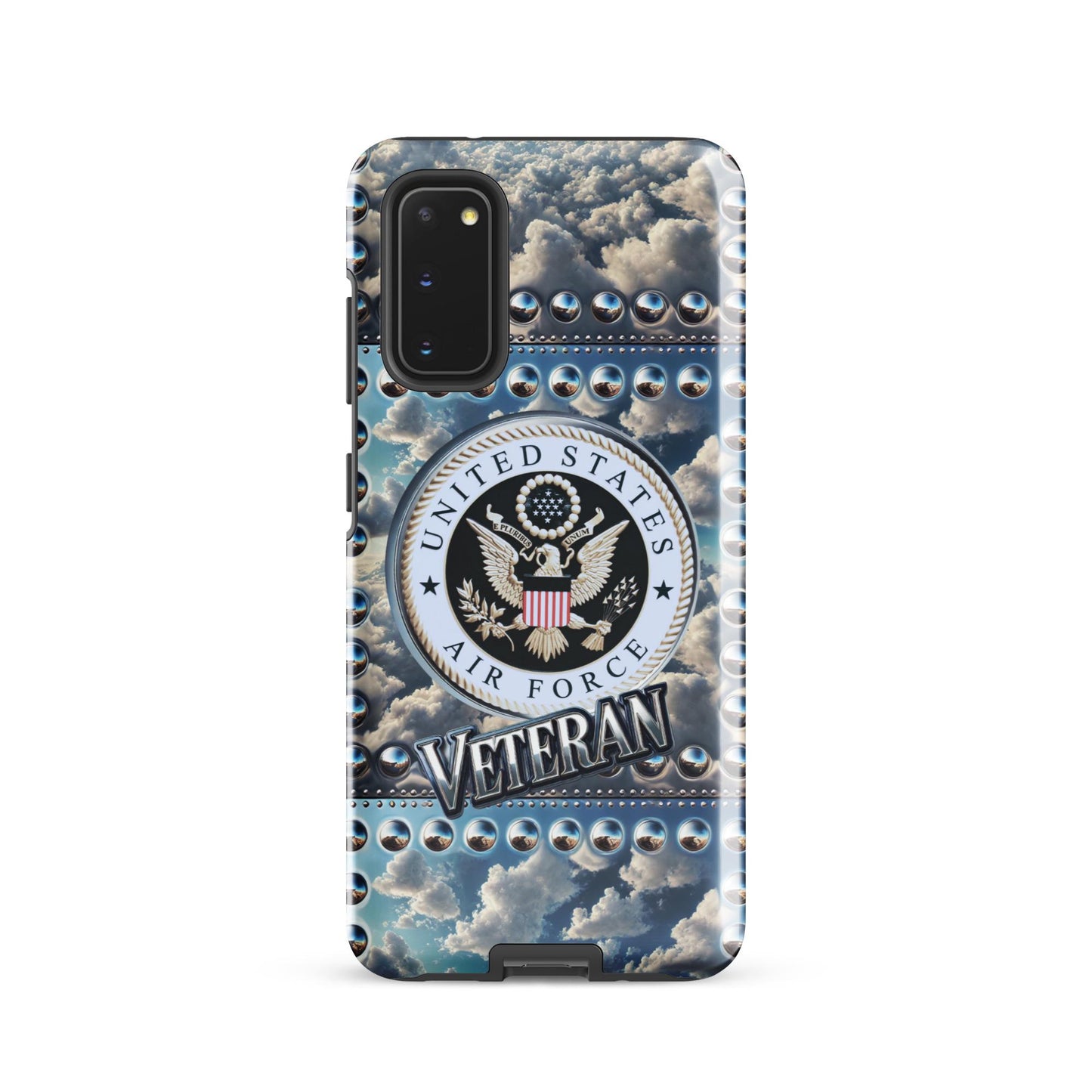 Tough case for Samsung®,Airforce Veteran iphone case, Retired veteran phone case, anutcase, Tough Case for iPhone®, military phone case,
