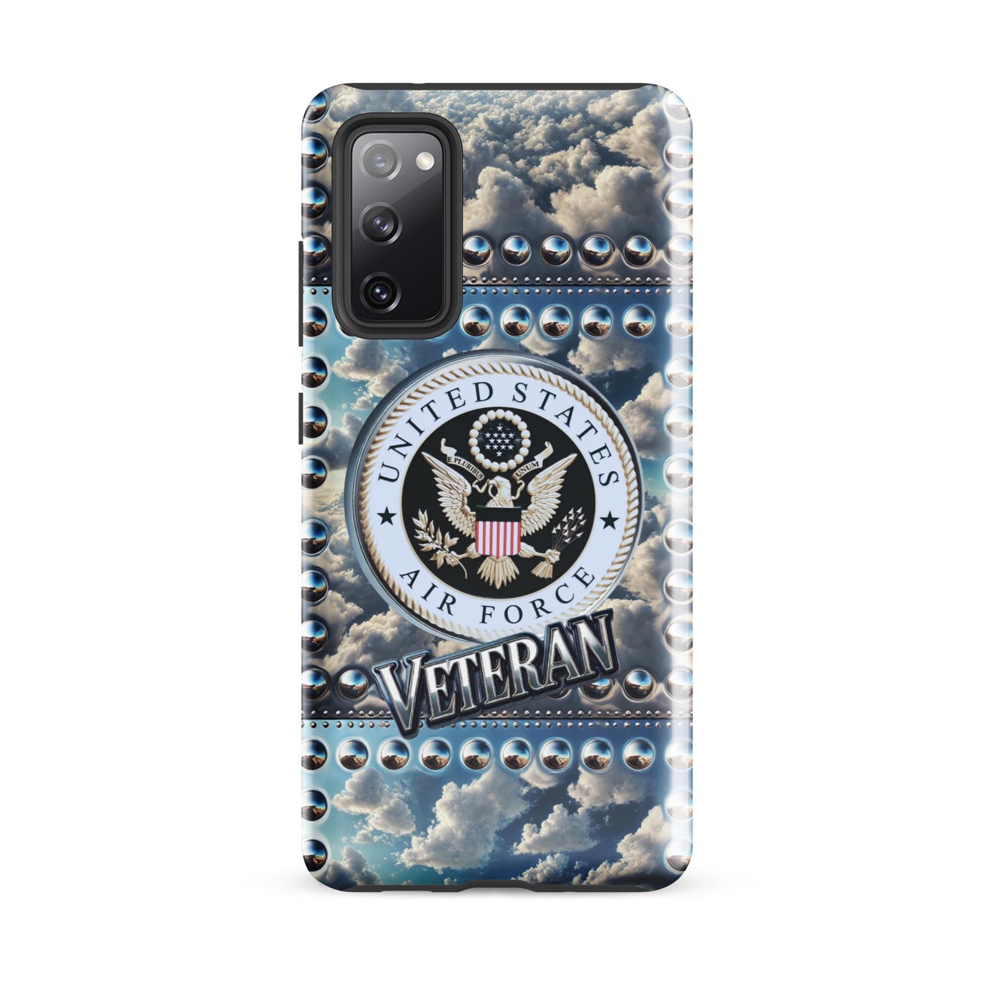 Tough case for Samsung®,Airforce Veteran iphone case, Retired veteran phone case, anutcase, Tough Case for iPhone®, military phone case,