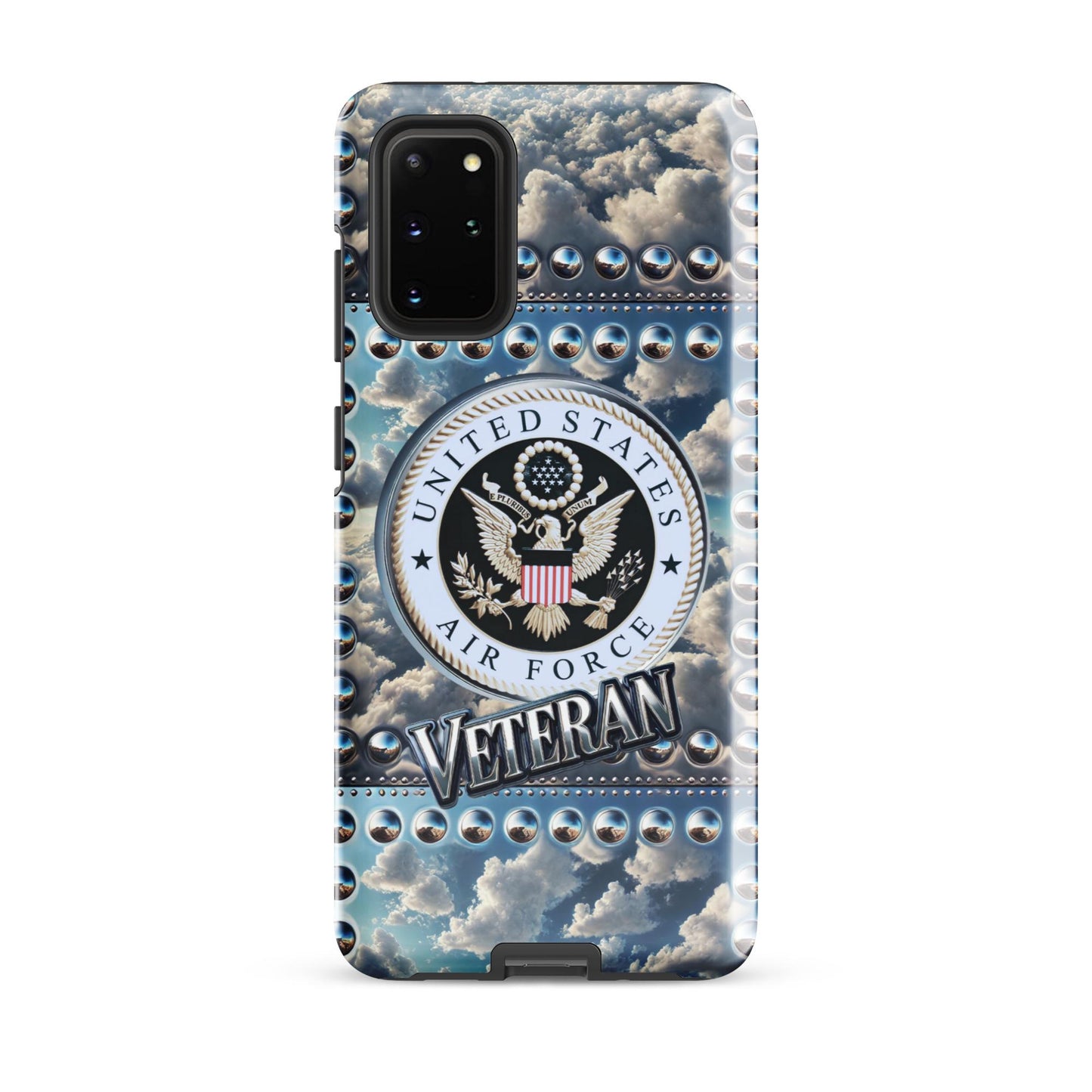 Tough case for Samsung®,Airforce Veteran iphone case, Retired veteran phone case, anutcase, Tough Case for iPhone®, military phone case,