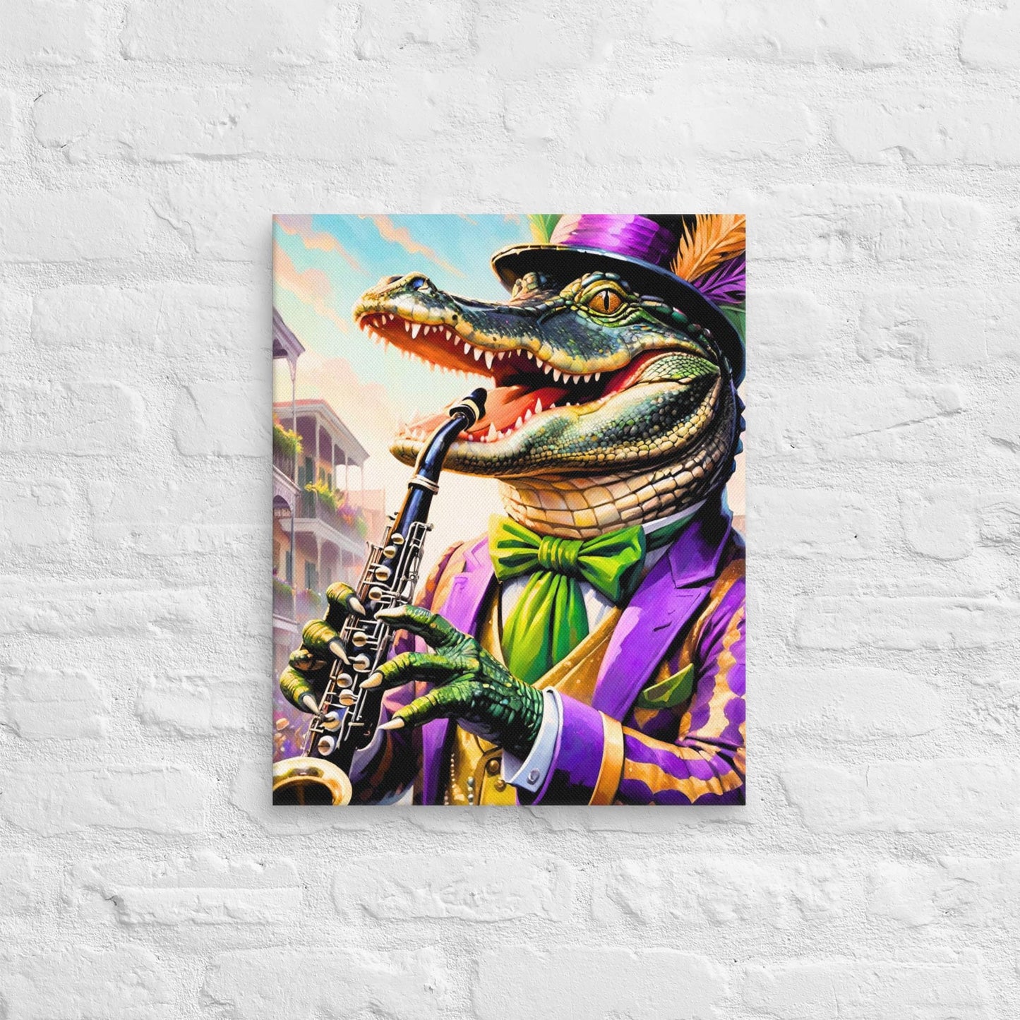 Mardi Gras Picture, Mardi Gras Art, Mardi Gras Canvas, Mardi Gras painting, New Orleans Art, New Orleans Mardi Gras, Mardi Gras,