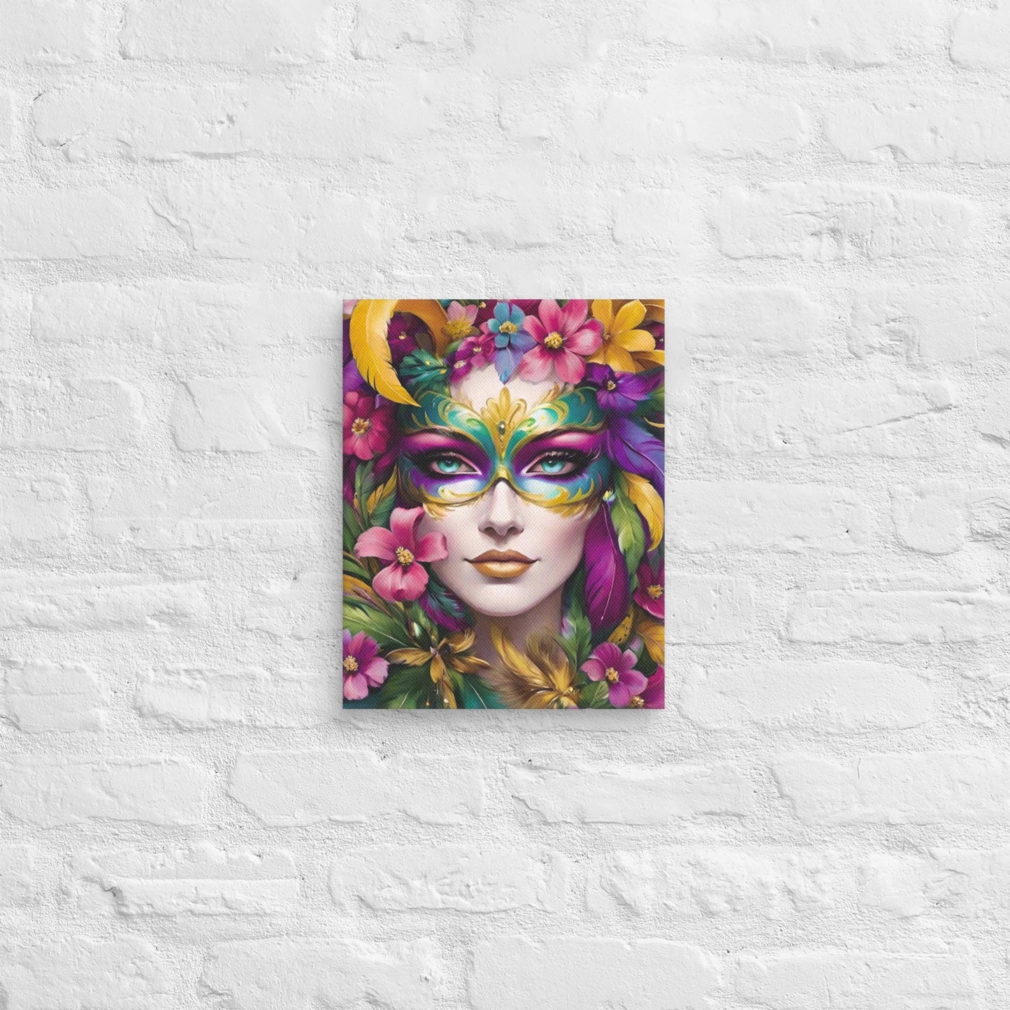 Mardi Gras Picture, Mardi Gras Art, Mardi Gras Canvas, Mardi Gras painting, New Orleans Art, New Orleans Mardi Gras, Mardi Gras,