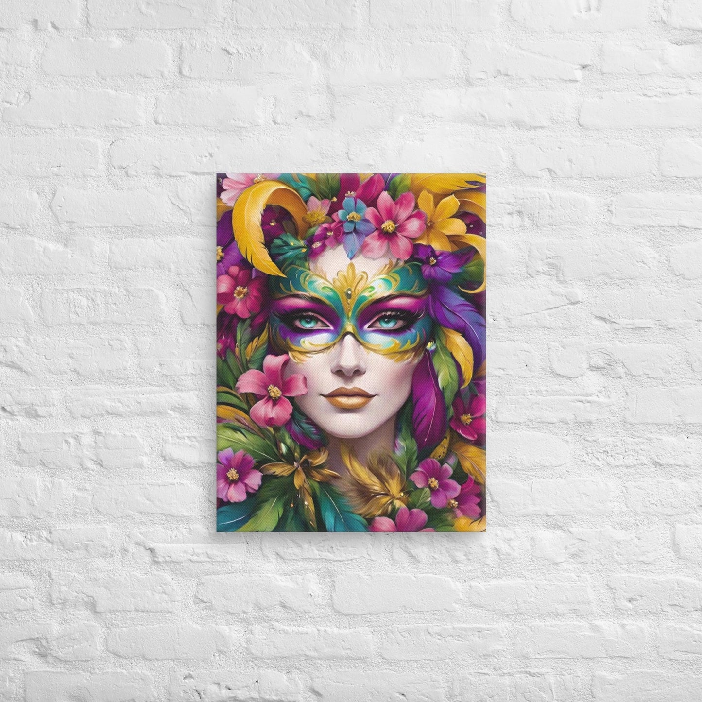 Mardi Gras Picture, Mardi Gras Art, Mardi Gras Canvas, Mardi Gras painting, New Orleans Art, New Orleans Mardi Gras, Mardi Gras,