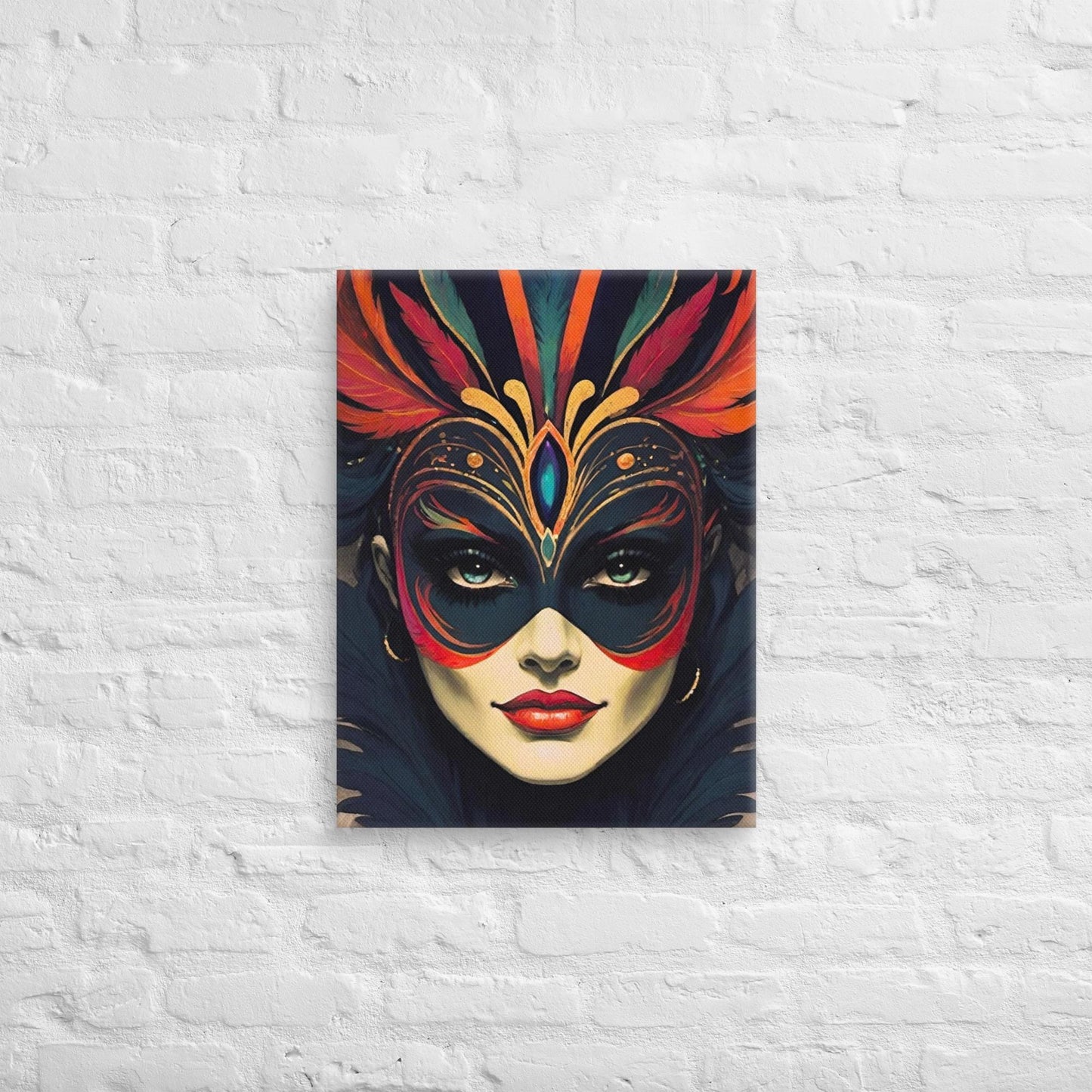 Mardi Gras Picture, Mardi Gras Art, Mardi Gras Canvas, Mardi Gras painting, New Orleans Art, New Orleans Mardi Gras, Mardi Gras