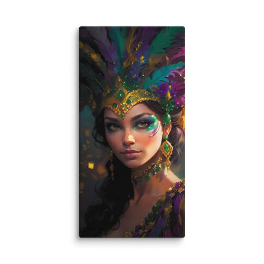 Mardi Gras Canvas, Mardi Gras picture, Mardi Gras image, Mardi Gras art. Mardi Gras Painting, Carnival art, New Orleans Art, Nola