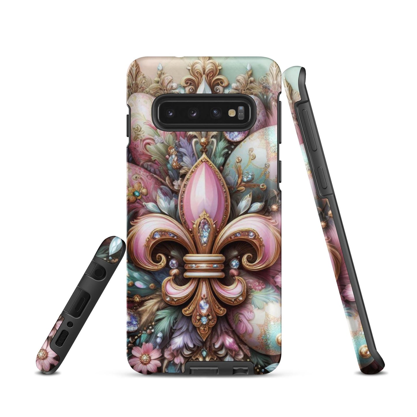 New! Fleur De Lis Easter Samsung phone case, Tough case for Samsung®, anutcase, New Orleans phone case, Easter phone case, Android phone