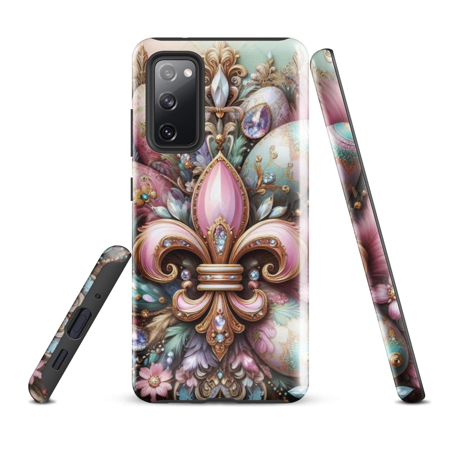 New! Fleur De Lis Easter Samsung phone case, Tough case for Samsung®, anutcase, New Orleans phone case, Easter phone case, Android phone