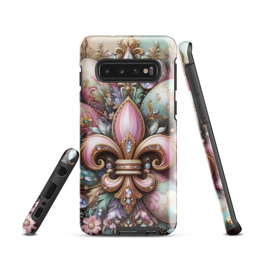 New! Fleur De Lis Easter Samsung phone case, Tough case for Samsung®, anutcase, New Orleans phone case, Easter phone case, Android phone