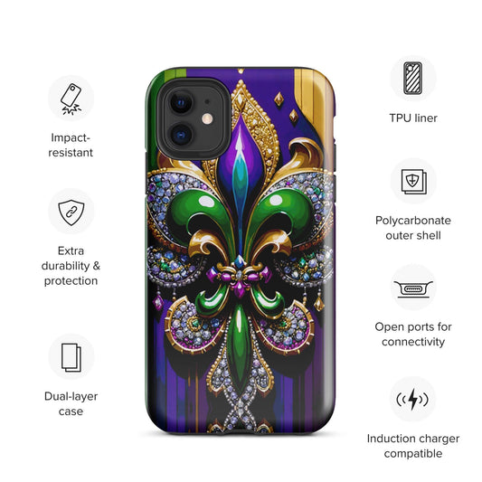 New Orleans Mardi Gras phone case for Easter, Easter phone case for iphone, anutcase, Easter Iphone case, nola phone,Tough case for Samsung®