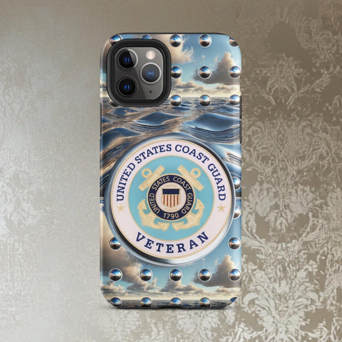 United States Coast Guard phone Case, Veteran iphone Case, military phone caseTough Case for iPhone®