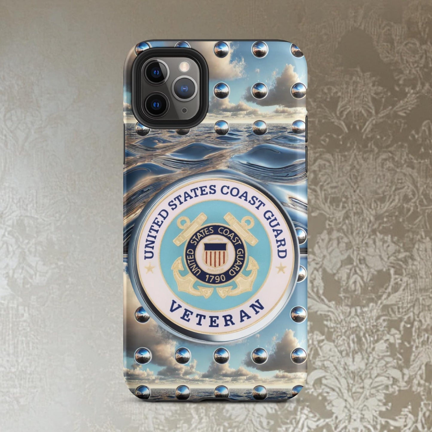 United States Coast Guard phone Case, Veteran iphone Case, military phone caseTough Case for iPhone®