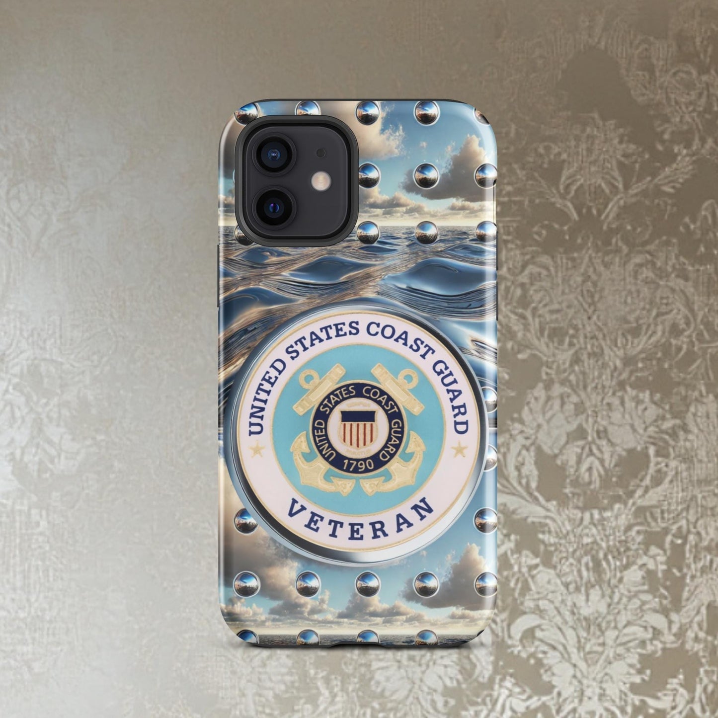 United States Coast Guard phone Case, Veteran iphone Case, military phone caseTough Case for iPhone®