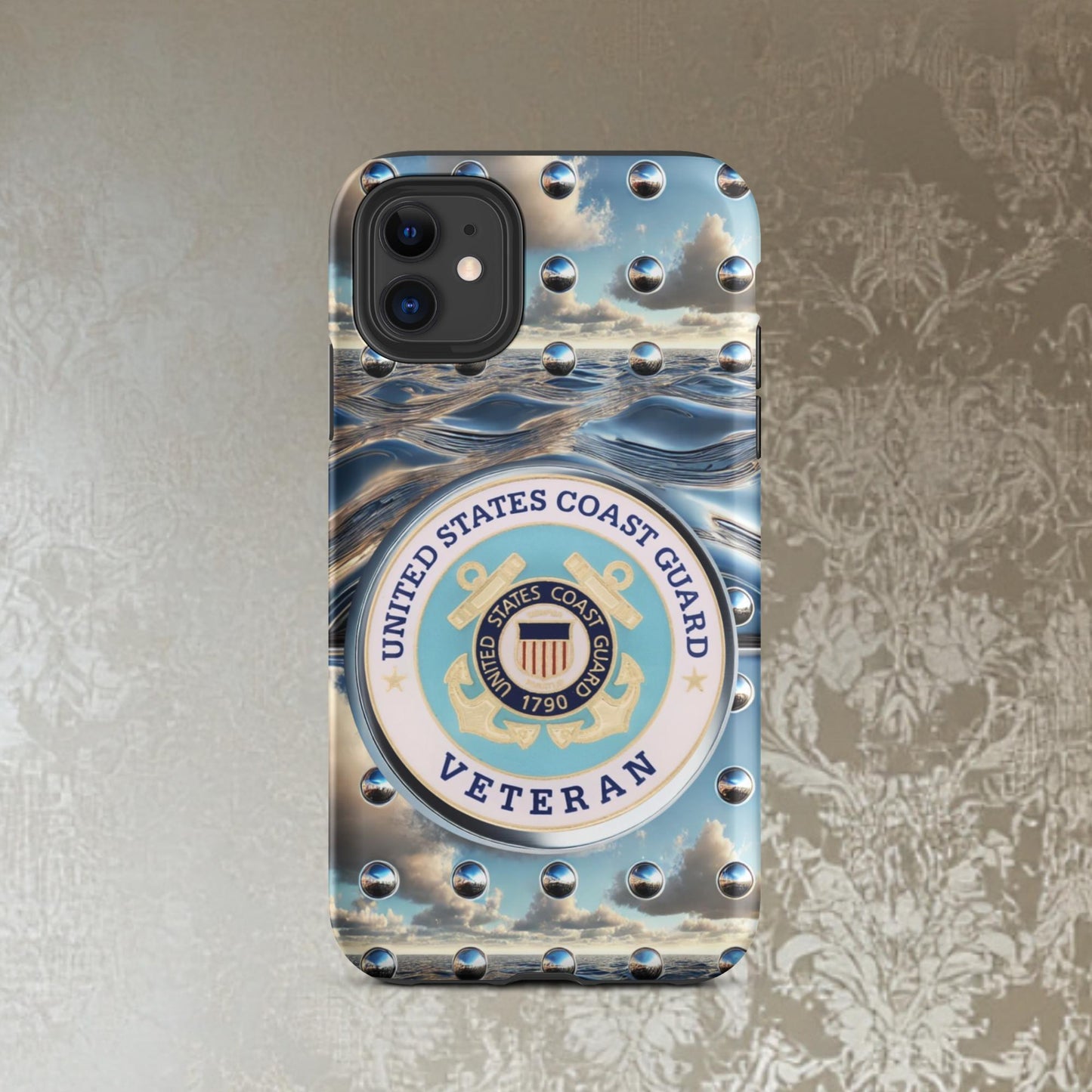 United States Coast Guard phone Case, Veteran iphone Case, military phone caseTough Case for iPhone®