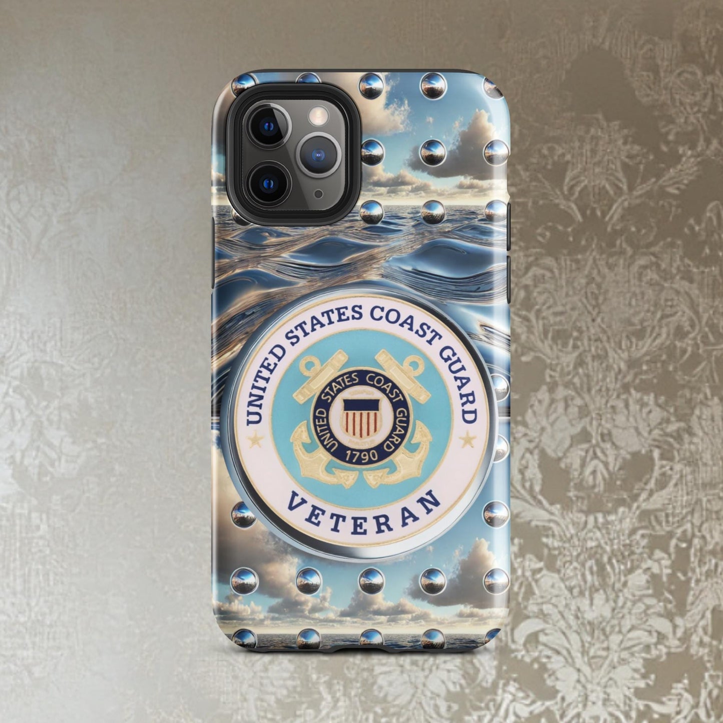 United States Coast Guard phone Case, Veteran iphone Case, military phone caseTough Case for iPhone®