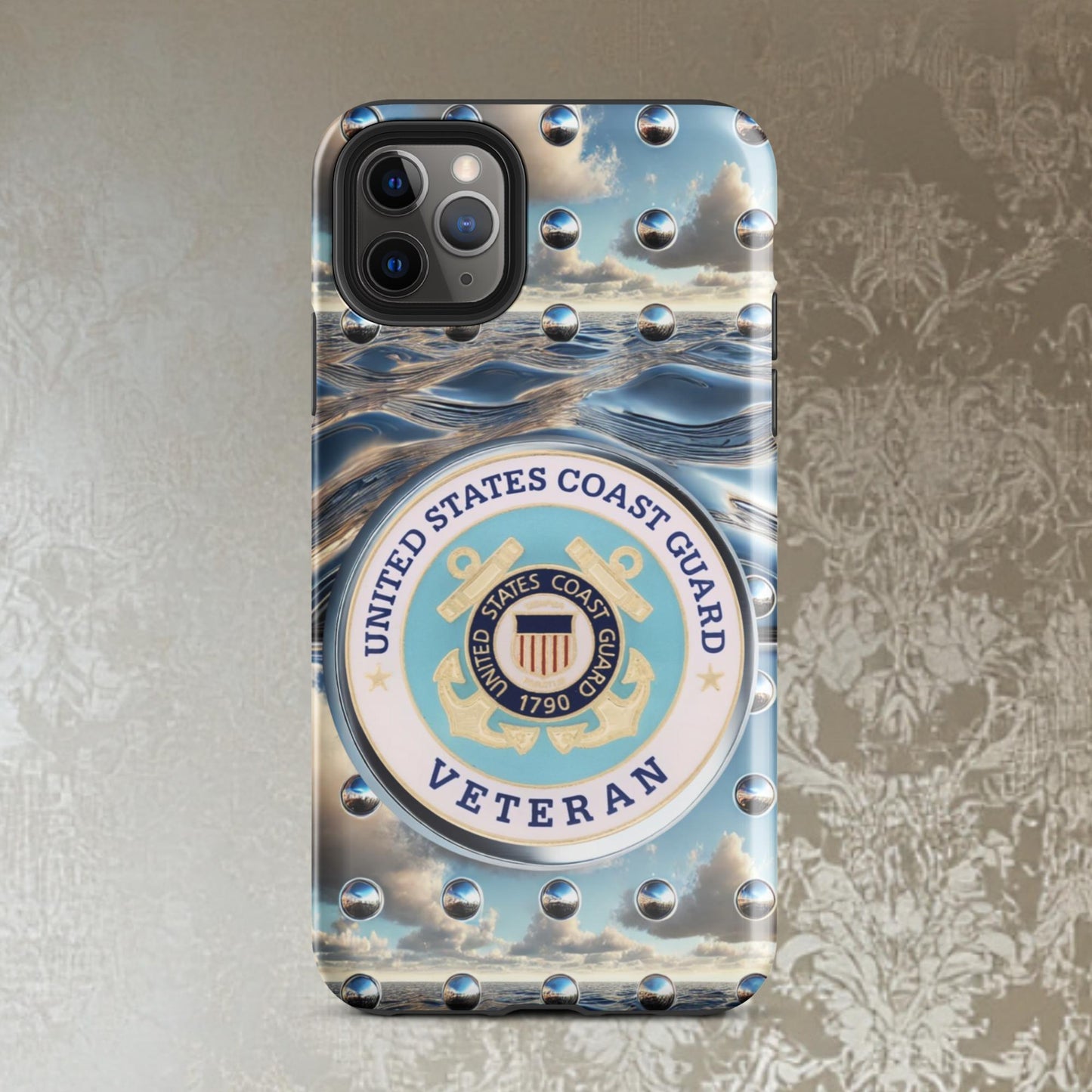 United States Coast Guard phone Case, Veteran iphone Case, military phone caseTough Case for iPhone®