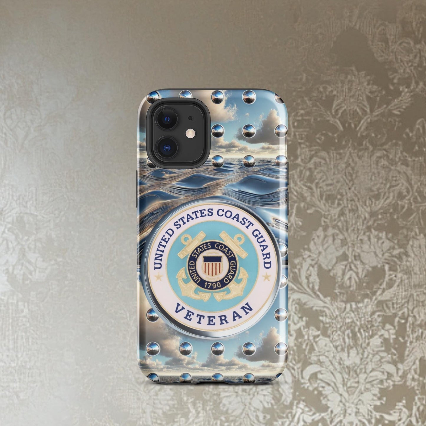 United States Coast Guard phone Case, Veteran iphone Case, military phone caseTough Case for iPhone®