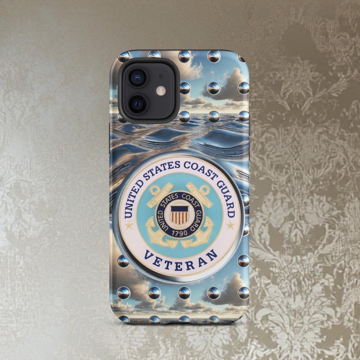 United States Coast Guard phone Case, Veteran iphone Case, military phone caseTough Case for iPhone®
