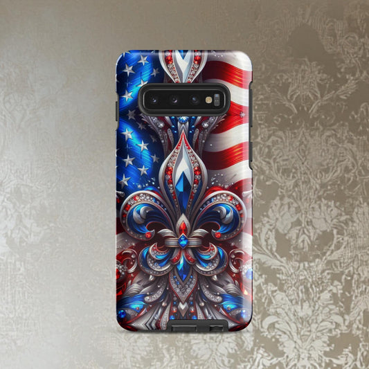 July Fourth Phone case, Patriotic Phone case, American, phone case, New Orleans phone case, Tough case for Samsung®
