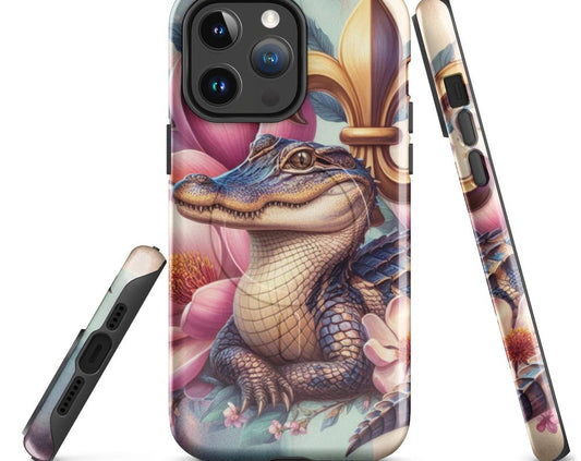 Alligator phone Case, Louisiana Phone Cover