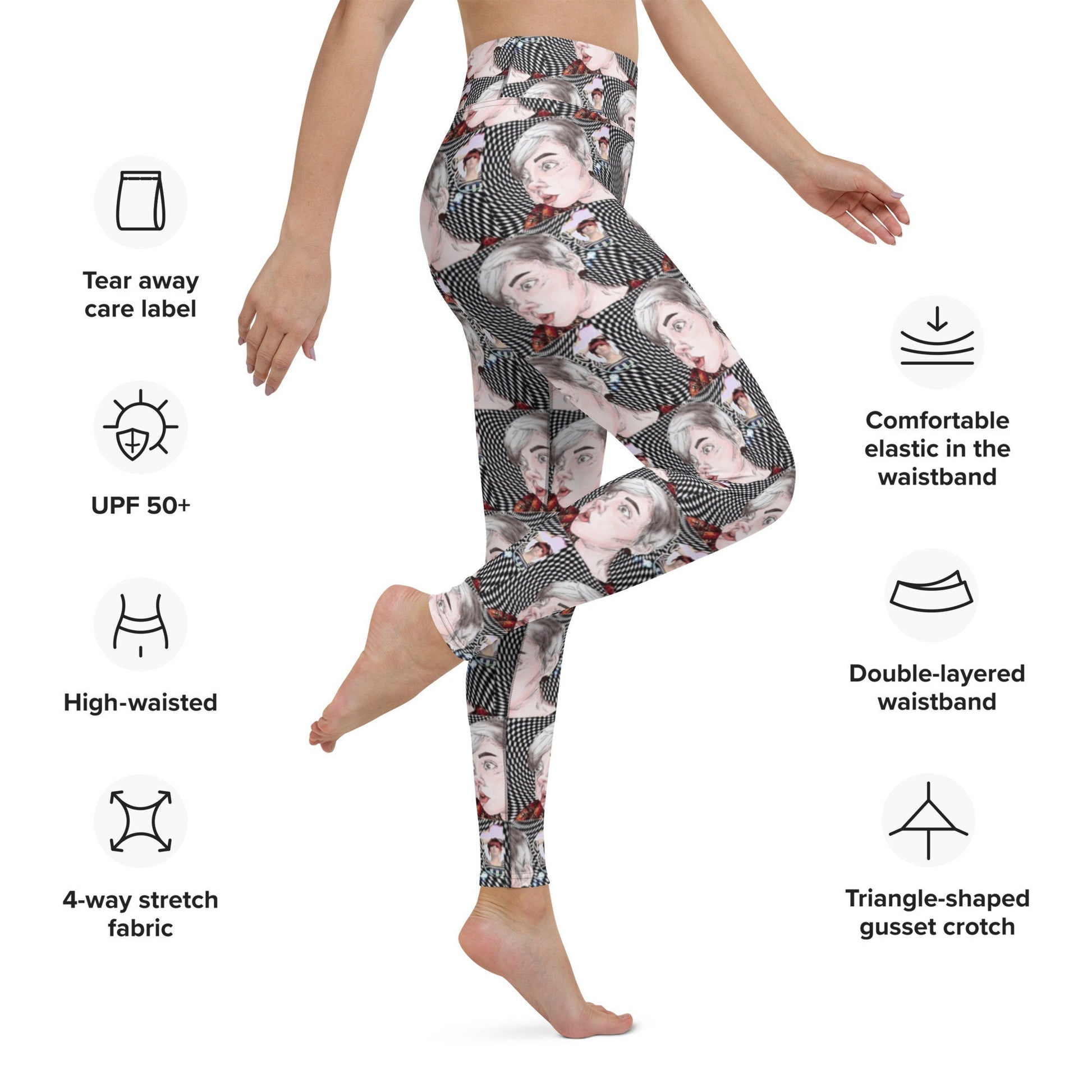 Art Leggings, Ash design Leggings, Colorful Leggings, High Waisted Leggings, Graphic Design Leggings, Fall Leggings, Winter Leggings,