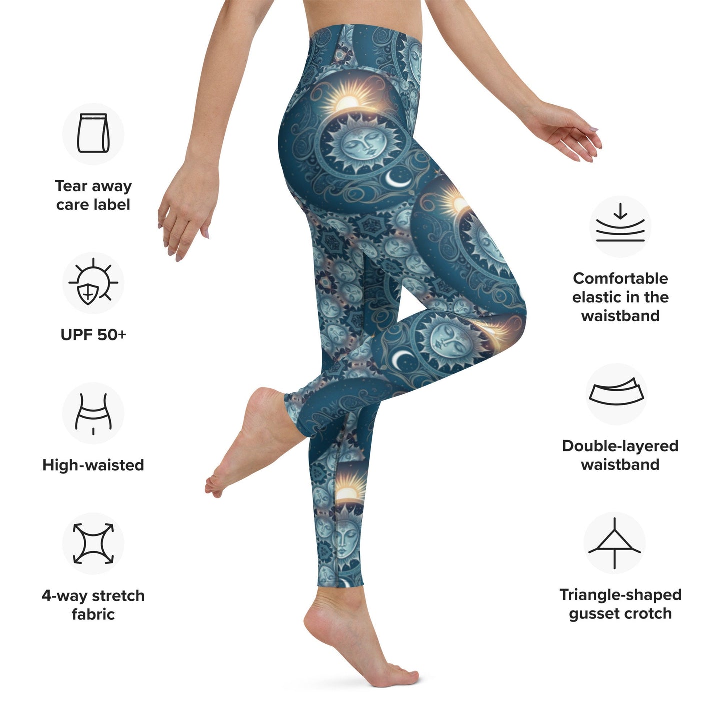 Sun and Moon leggings