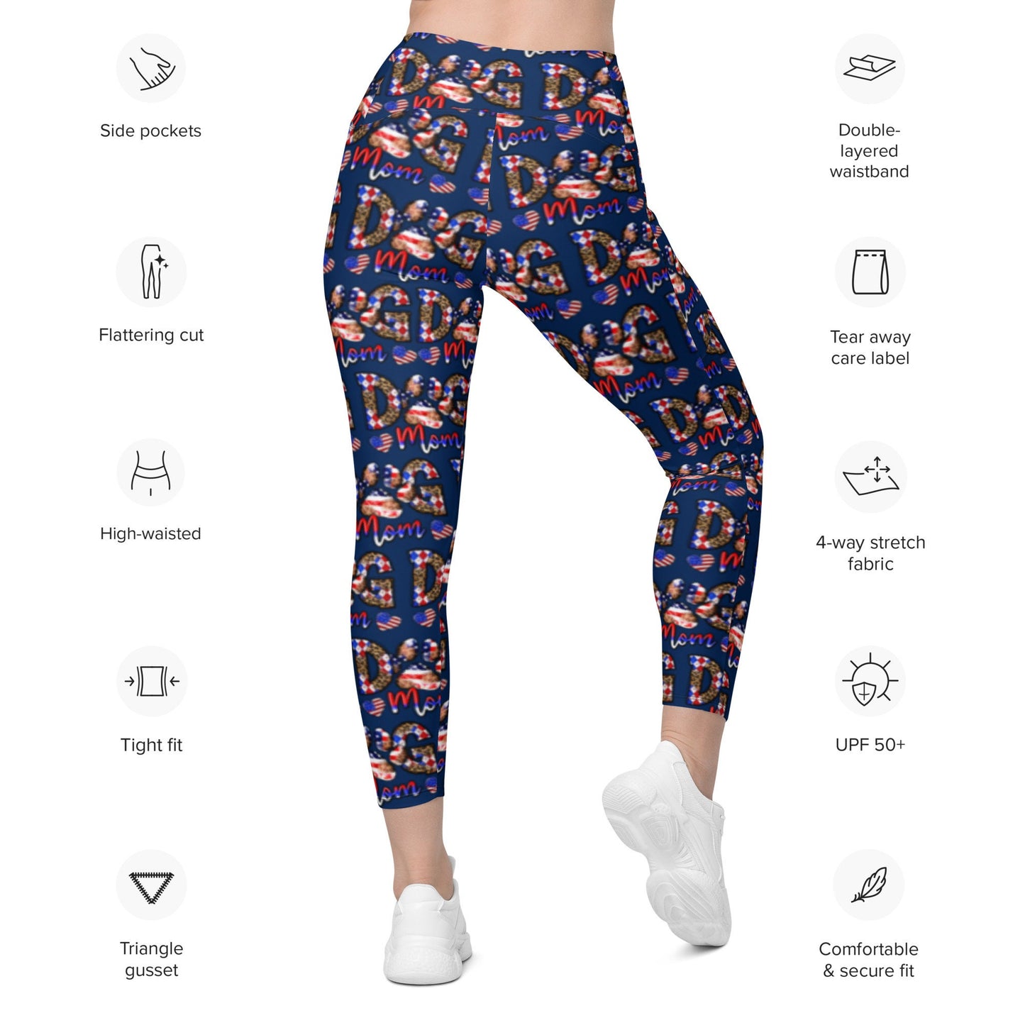 Dog mom Leggings with pockets