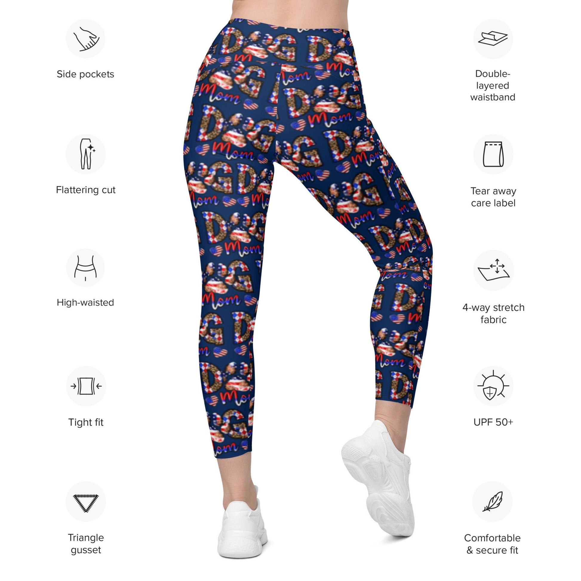 Dog mom Leggings with pockets