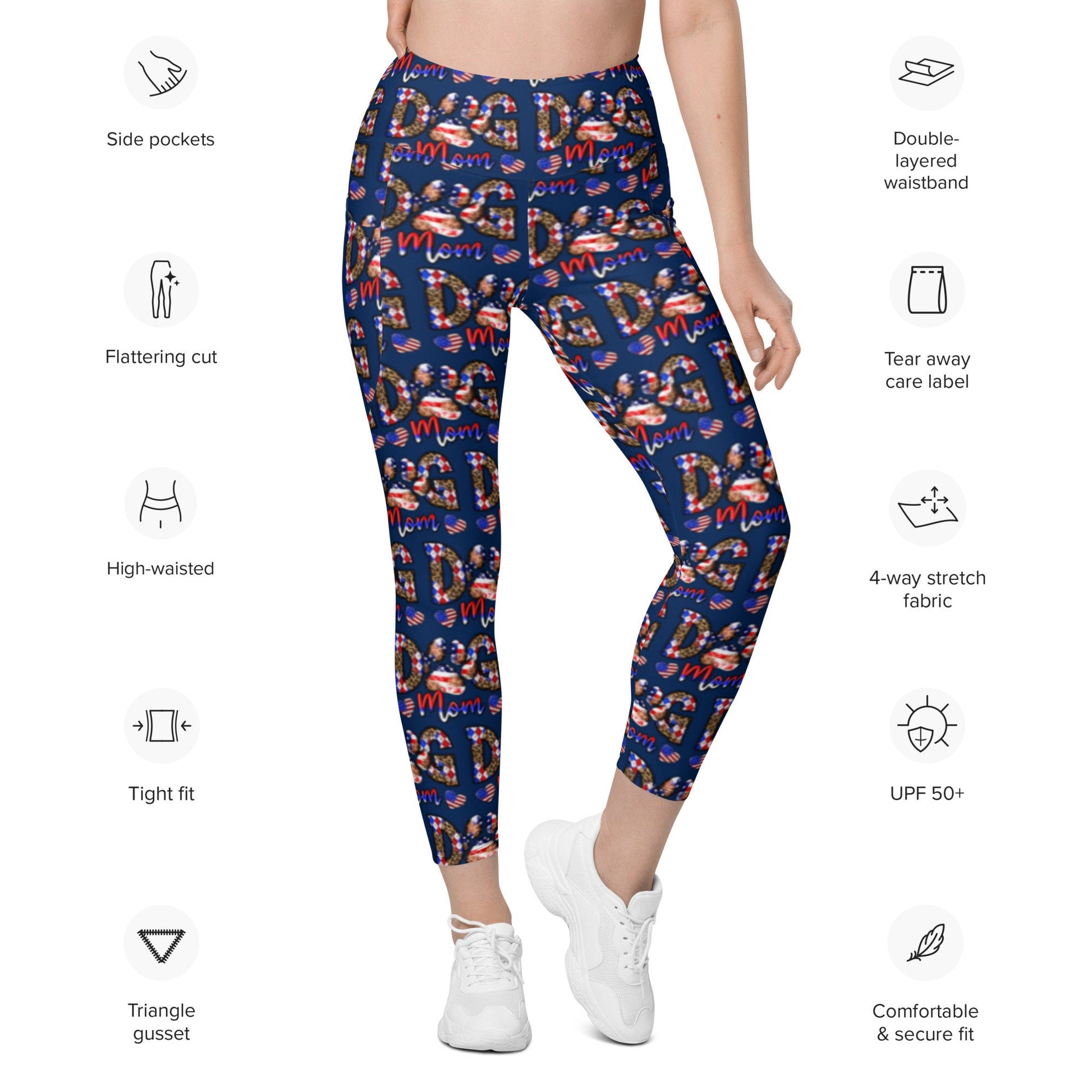 Dog mom Leggings with pockets