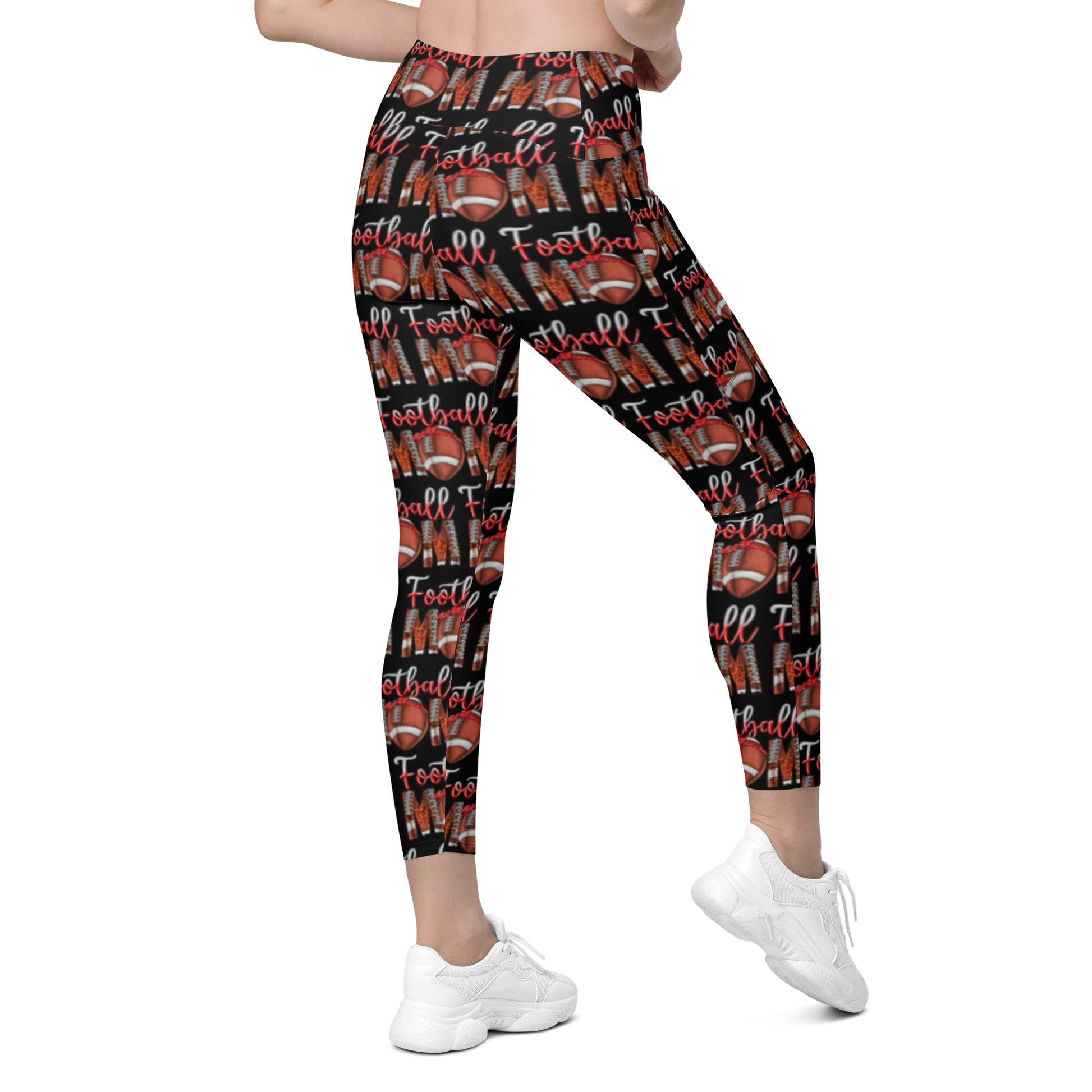 Football Mom Leggings with pockets