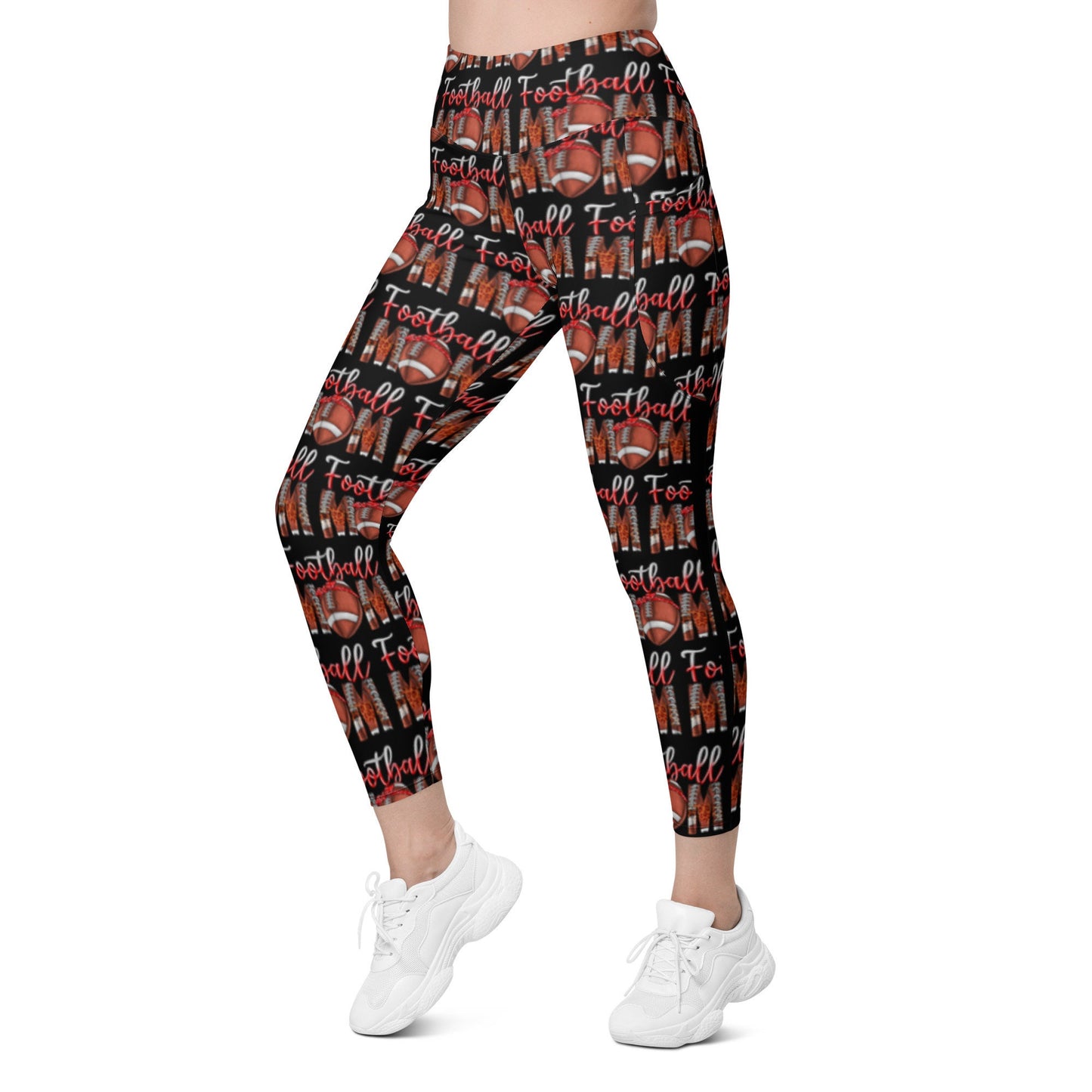 Football Mom Leggings with pockets