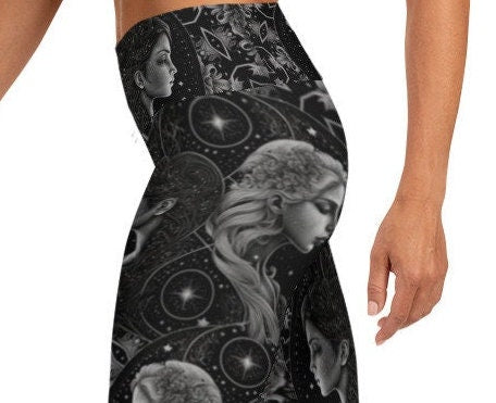 Zodiac leggings, zodiac gift, womens leggings, Womens leggings, workout leggings, Easter gift, happy Easter