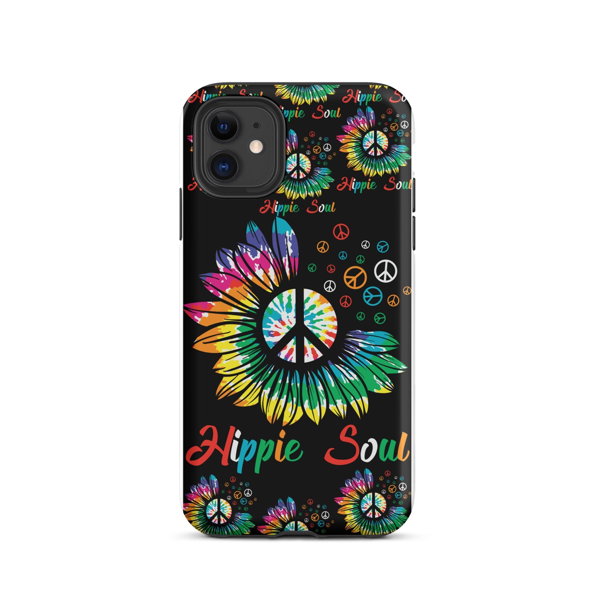 Iphone 14, iphone 14 plus, Hippie Phone case, Flower child phone case, 1970&#39;s iphone case, Easter gift for her, Tough Case for iPhone®