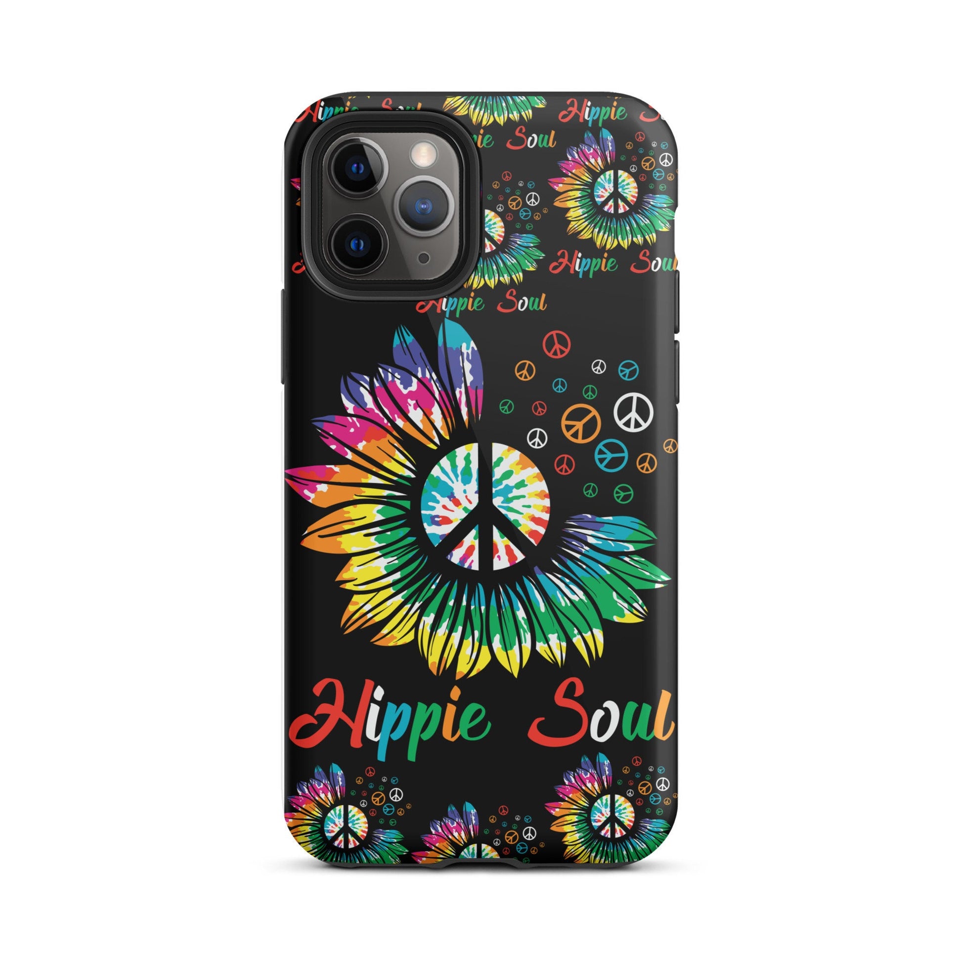 Iphone 14, iphone 14 plus, Hippie Phone case, Flower child phone case, 1970&#39;s iphone case, Easter gift for her, Tough Case for iPhone®