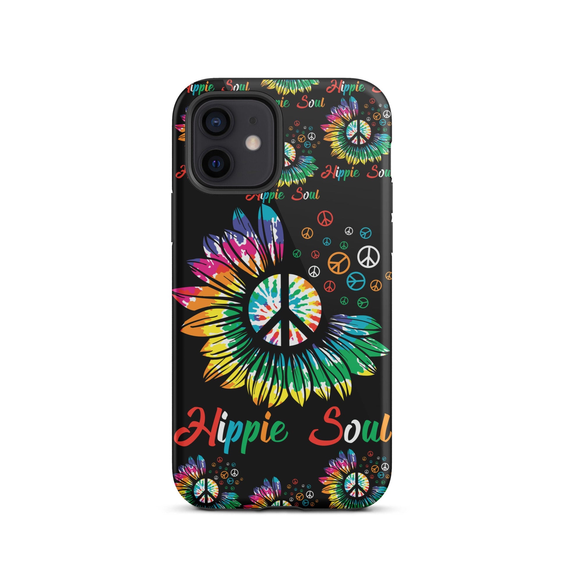 Iphone 14, iphone 14 plus, Hippie Phone case, Flower child phone case, 1970&#39;s iphone case, Easter gift for her, Tough Case for iPhone®
