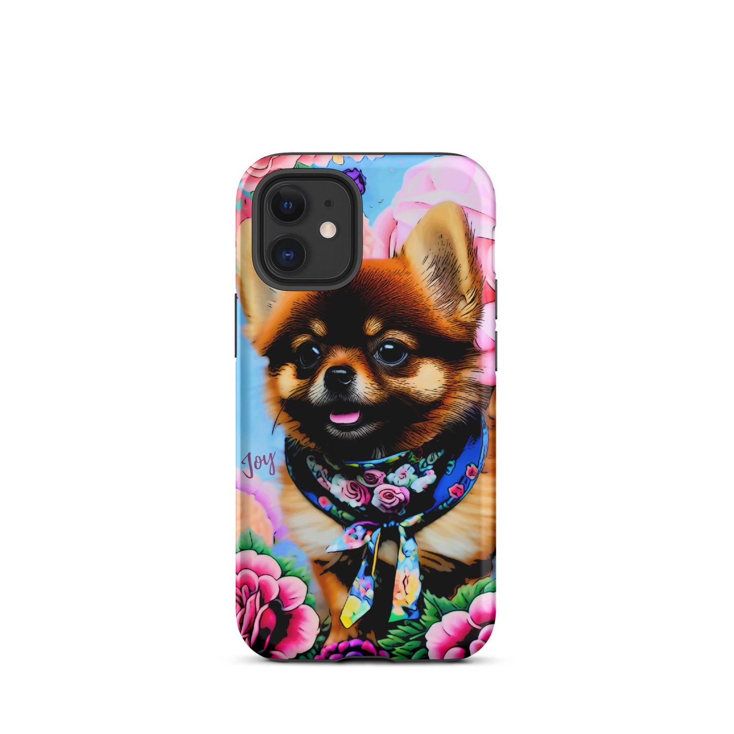 Pomeranian Tough Case for iPhone®, dog phone case, Easter phone case, Mother’s Day gift, iPhone 14, iPhone 13, iPhone