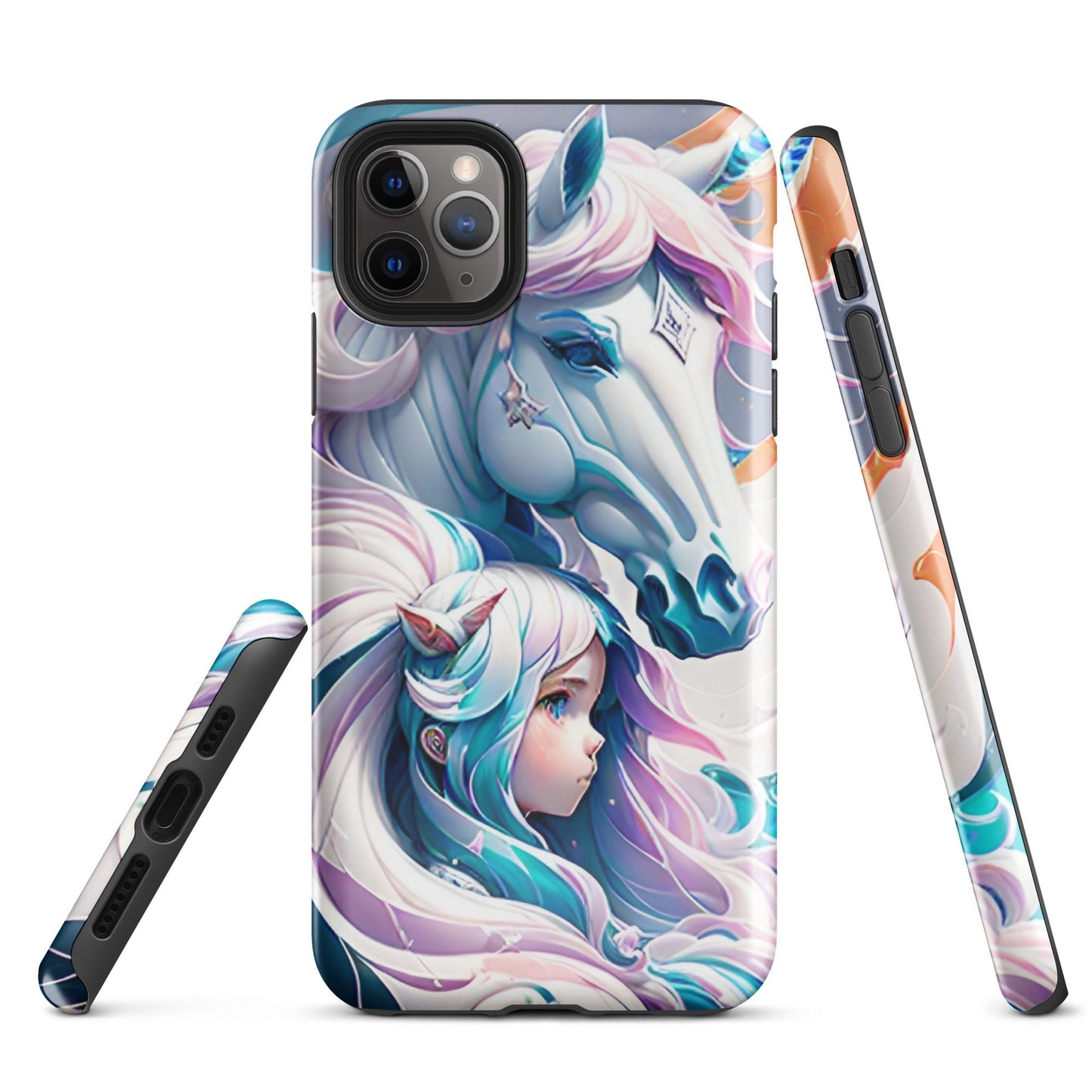 Tough Case for iPhone®, Unicorn Phone case, Anime phone Case , animal phone case, iphone case, art phone case, iphone 14, iphone 13, Iphone