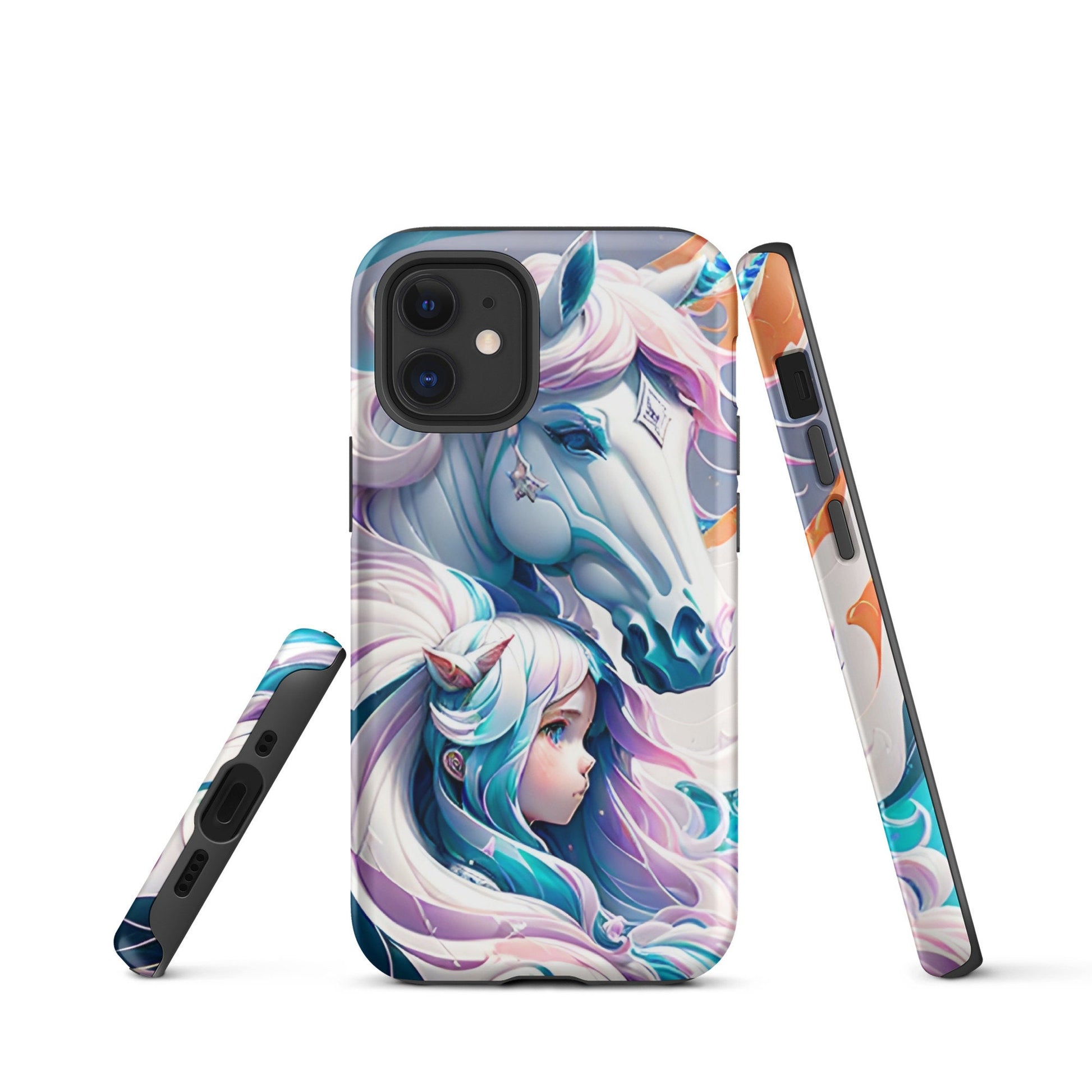 Tough Case for iPhone®, Unicorn Phone case, Anime phone Case , animal phone case, iphone case, art phone case, iphone 14, iphone 13, Iphone