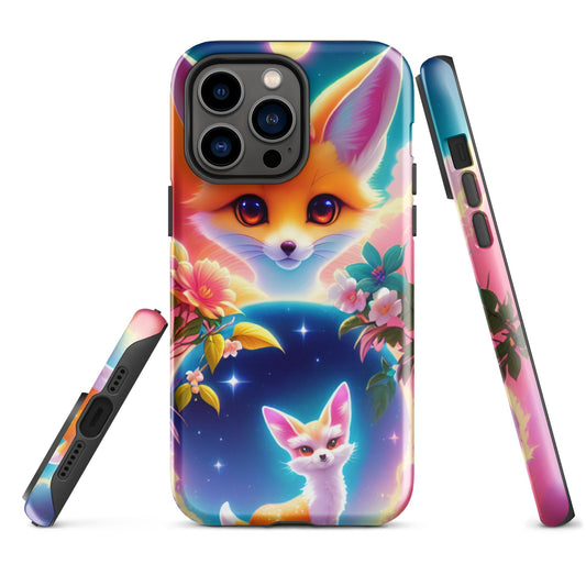 Tough Case for iPhone®, Fox phone case, Cute phone case, Animal phone case, iphone cover, iphone 14, iphone 13, iphone 12, art phone case,