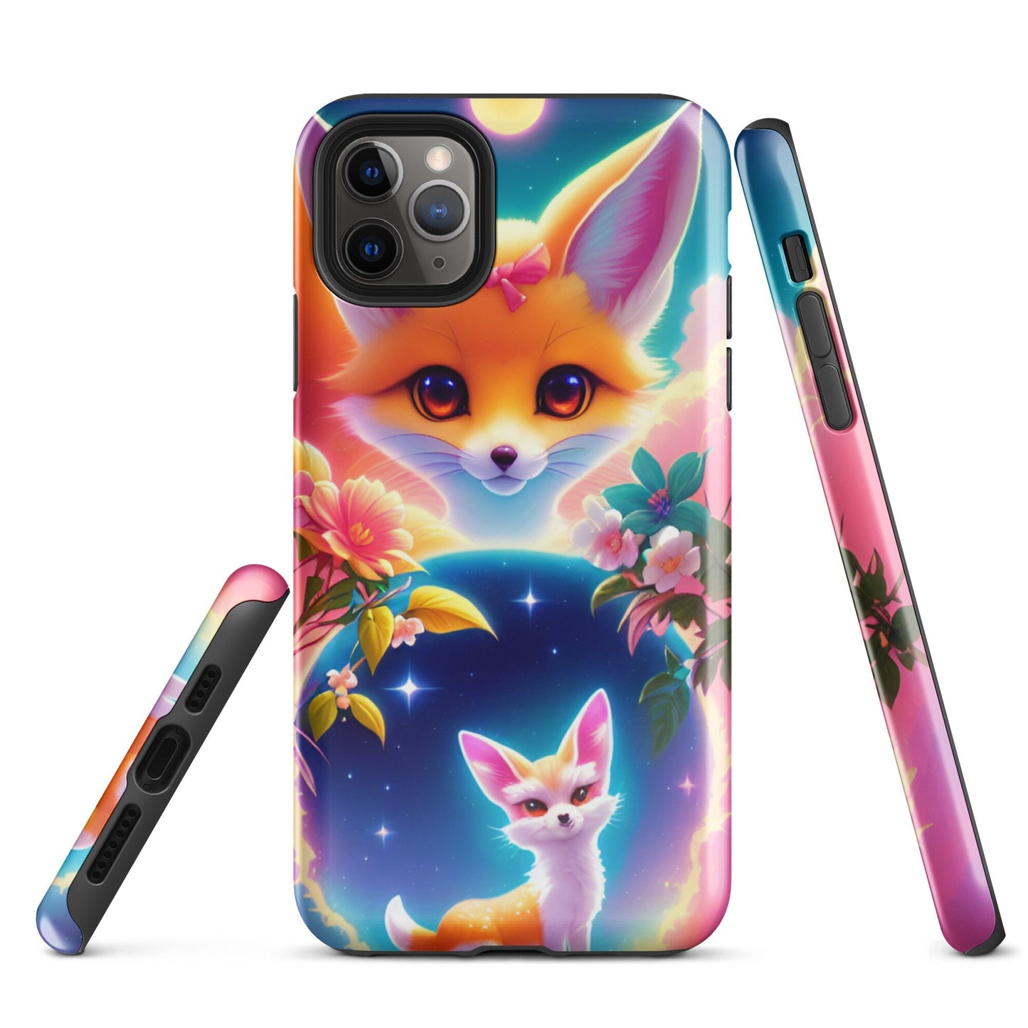 Tough Case for iPhone®, Fox phone case, Cute phone case, Animal phone case, iphone cover, iphone 14, iphone 13, iphone 12, art phone case,