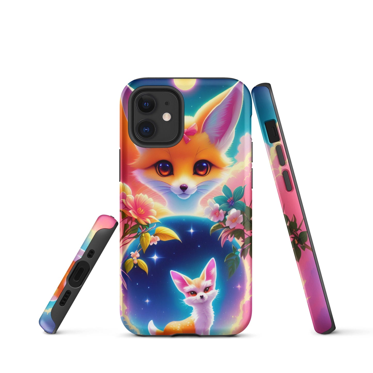 Tough Case for iPhone®, Fox phone case, Cute phone case, Animal phone case, iphone cover, iphone 14, iphone 13, iphone 12, art phone case,